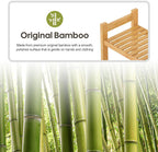 Homde Over The Toilet Storage Rack with Basket and Drawer, Adjustable 4-Tier Bamboo