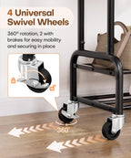 Double Clothes Rack-HS002-Homde