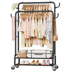 Double Clothes Rack-HS002-Homde