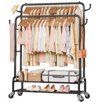 Double Clothes Rack-HS002-Homde