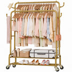 Double Clothes Rack-HS002-Homde