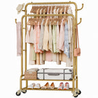 Double Clothes Rack-HS002-Homde