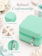 Homde 6-Pack Travel Jewelry Cases for Bridesmaids and Gifts-Homde