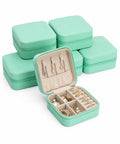 Homde 6-Pack Travel Jewelry Cases for Bridesmaids and Gifts-Homde
