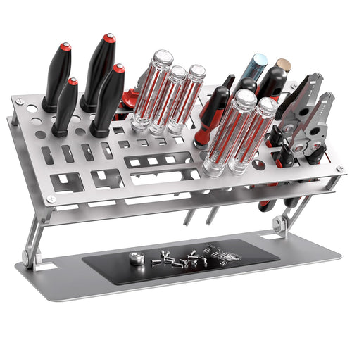 Adjustable Screwdriver Organizer Holder for Desktop Tool Storage-Homde