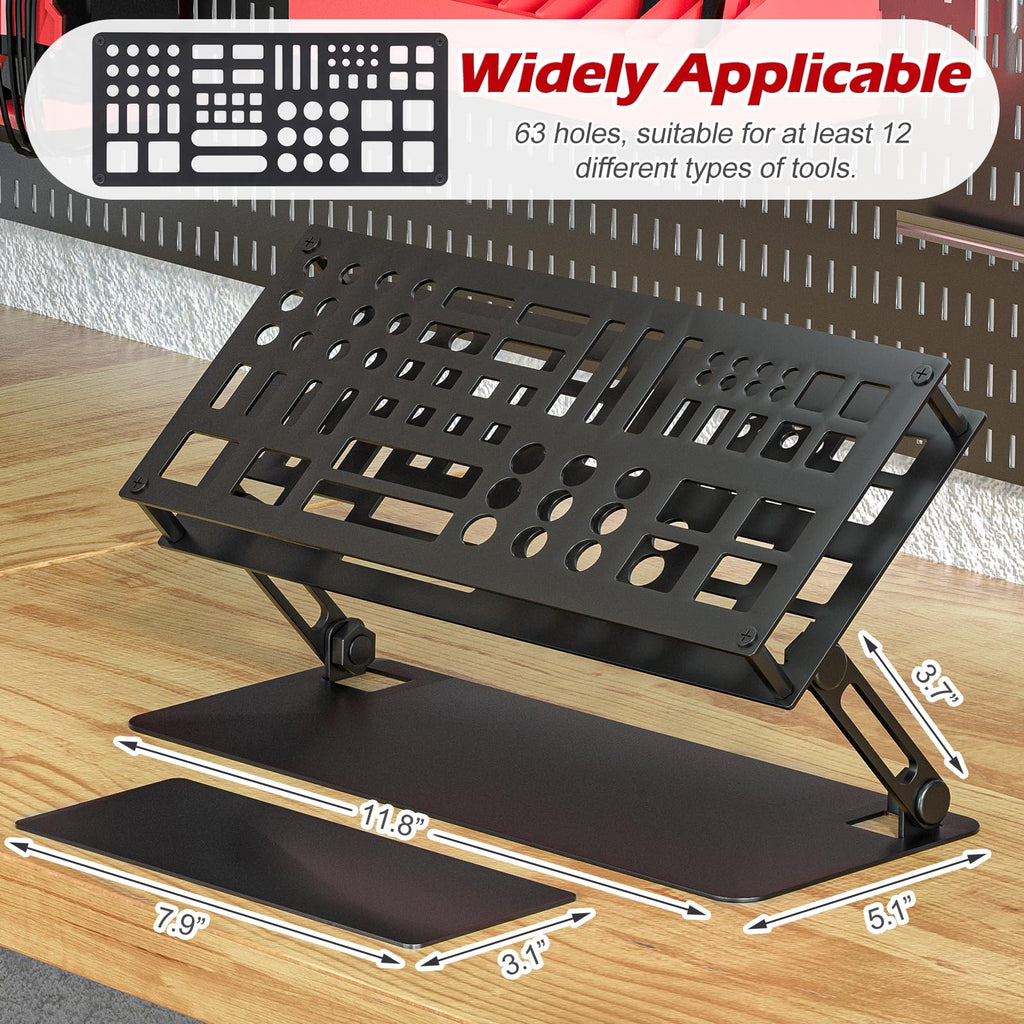 Adjustable Screwdriver Organizer Holder for Desktop Tool Storage-Homde