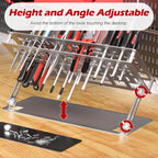 Adjustable Screwdriver Organizer Holder for Desktop Tool Storage-Homde