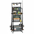 Homde Fishing Rod Holder with Wheels, 12-Rod Garage Storage Rack - 1-Homde